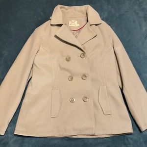 Women’s Faded Glory tan trench coat jacket